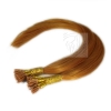 Bunte Echthaar Strähnen 0,5 g 45cm Haarverlängerung RB Orange